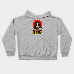 JESUS HEAVY METAL Kids Hoodie